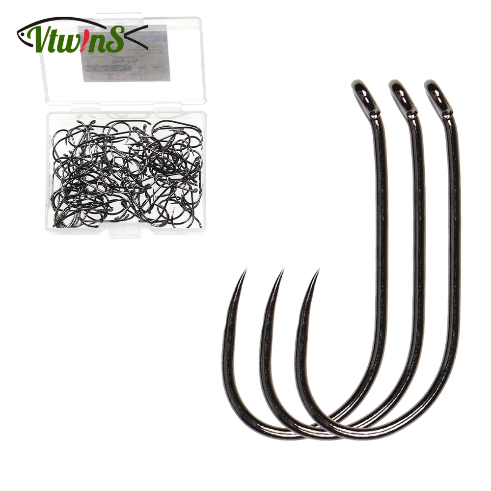 Vtwins100PCS/Box Fly Fishing Hook High Carbon Steel Soft-hackle Patterns CDC Flies Emergers Dry Fly Tying Hook Czech Hook
Vtwins100PCS/Box Fly Fishing Hook High Carbon Steel Soft-hackle Patterns CDC Flies Emergers Dry Fly Tying Hook Czech Hook