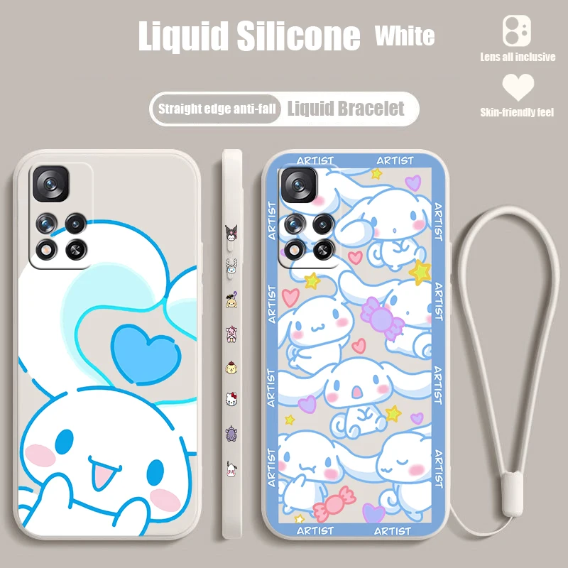 Cinnamoroll Cartoon Girl For Xiaomi Redmi Note 12 12S 12R 11 11T 11S 10 10S 9 8T Pro Plus 5G Liquid Left Rope Phone Case
Cinnamoroll Cartoon Girl For Xiaomi Redmi Note 12 12S 12R 11 11T 11S 10 10S 9 8T Pro Plus 5G Liquid Left Rope Phone Case