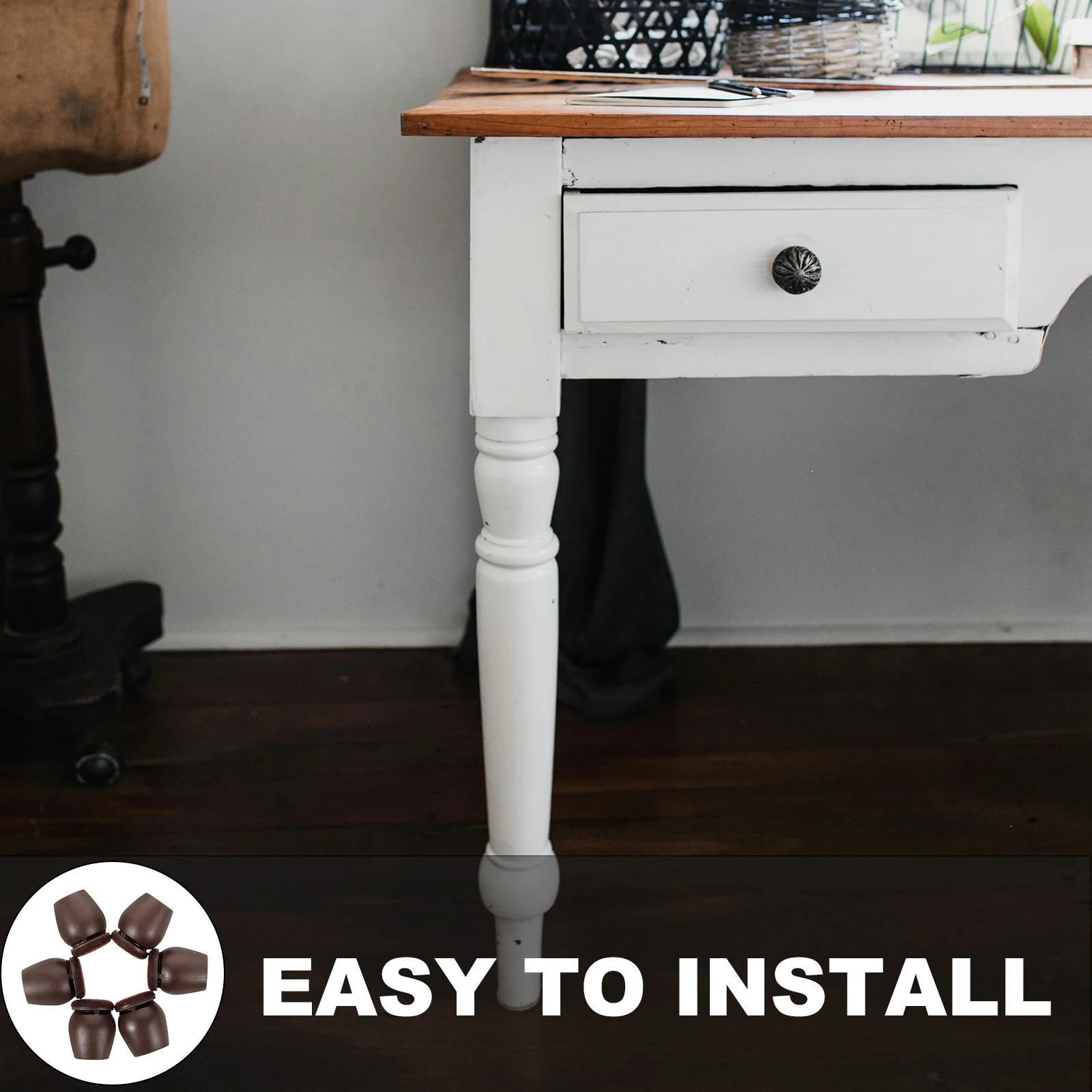 8Pcs Thickened Chair Leg Caps Furniture Feet Covers Anti-Vibration Noise Reduction Protectors for Tables Chairs Floor Protection
8Pcs Thickened Chair Leg Caps Furniture Feet Covers Anti-Vibration Noise Reduction Protectors for Tables Chairs Floor Protection