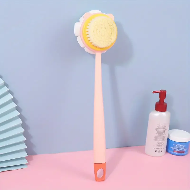 1Pc Pink Sponge Long Soft Hair Bath Brush Doubleside Rub Shower Brush Back Scrubber Exfoliating Tool
1Pc Pink Sponge Long Soft Hair Bath Brush Doubleside Rub Shower Brush Back Scrubber Exfoliating Tool