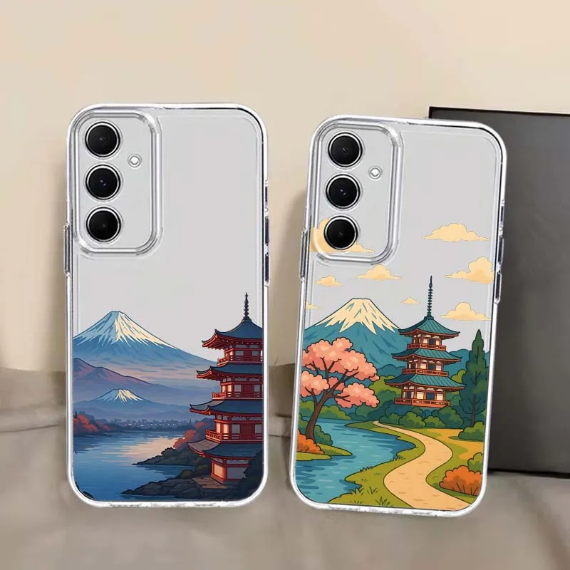 Cartoon Mount Fuji Pagoda Path Cover For Samsung Galaxy Note 20 M56 Ultra Plus 5G Protective Transparent Phone Case
Cartoon Mount Fuji Pagoda Path Cover For Samsung Galaxy Note 20 M56 Ultra Plus 5G Protective Transparent Phone Case