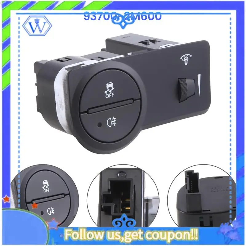 M46K-93700-2M600 Car Illum Control Switch For Hyundai Genesis Coupe 2009-2011 2.0T Parts Accessories
M46K-93700-2M600 Car Illum Control Switch For Hyundai Genesis Coupe 2009-2011 2.0T Parts Accessories