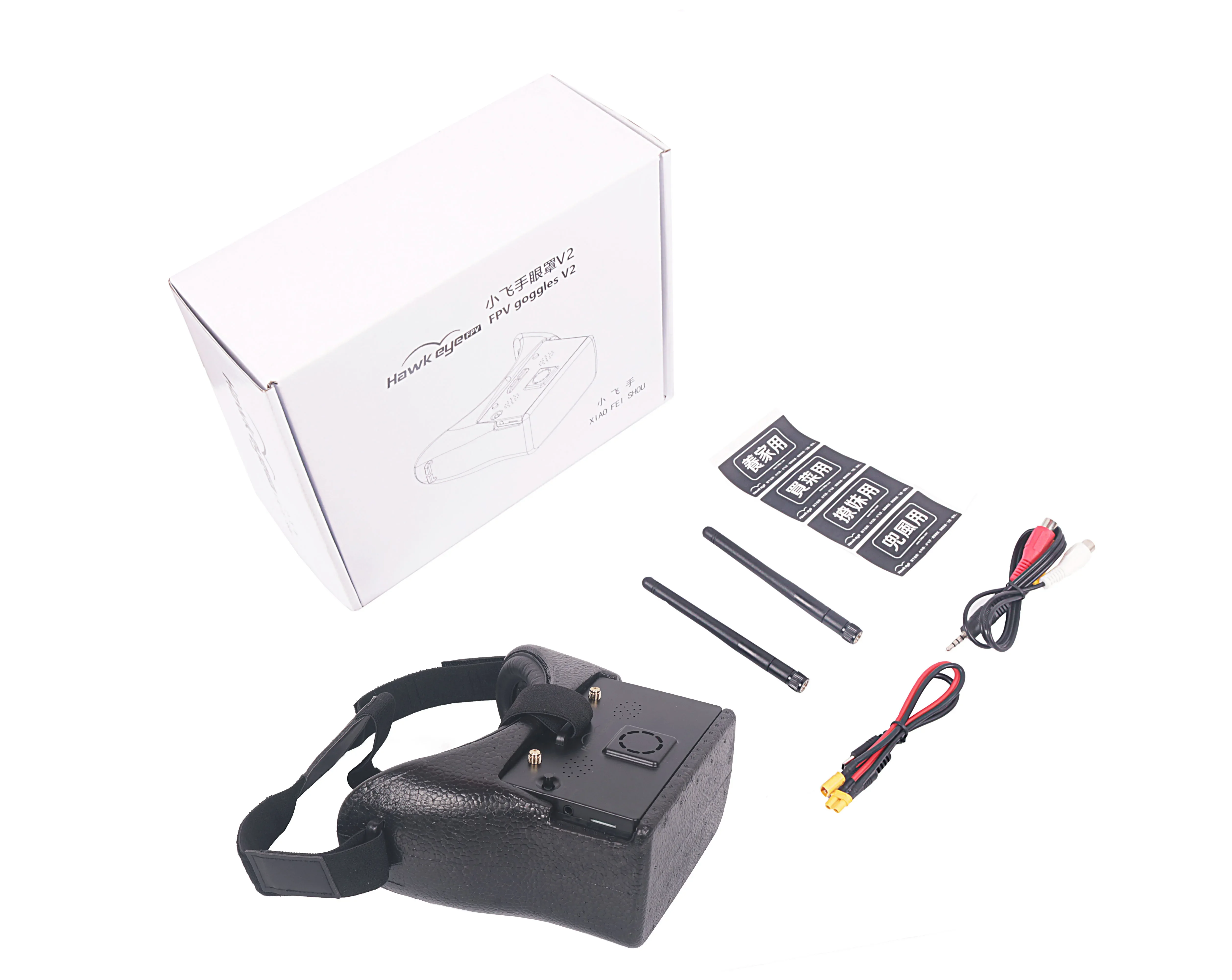 Hawkeye Little Pilot AR V2 DVR 5Inch 800x480 5.8G 48CH Dual Receiver Foldable Detachable FPV Goggles For Shortsighted RC Drone
Hawkeye Little Pilot AR V2 DVR 5Inch 800x480 5.8G 48CH Dual Receiver Foldable Detachable FPV Goggles For Shortsighted RC Drone