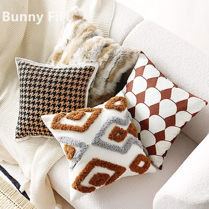 Bohemian Tufted Brown Series Cushion Covers Boho Chenille Fur Luxury Decorative Throw Pillow Cover For Sofa Bed Chair Home Decor
Bohemian Tufted Brown Series Cushion Covers Boho Chenille Fur Luxury Decorative Throw Pillow Cover For Sofa Bed Chair Home Decor