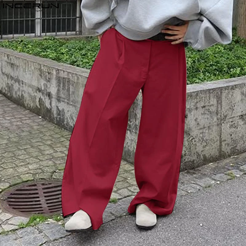 INCERUN 2025 Korean Style Trousers Fashion New Men Wide-leg Long Pants Casual Streetwear Male Solid Color Simple Pantalons S-5XL
INCERUN 2025 Korean Style Trousers Fashion New Men Wide-leg Long Pants Casual Streetwear Male Solid Color Simple Pantalons S-5XL