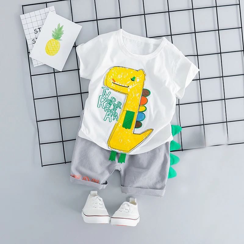 Summer Baby Girls Boys Clothing Sets Toddler Infant Cotton Cartoon T Shirt Shorts Children Casual Clothes Kids Beach Outfits
Summer Baby Girls Boys Clothing Sets Toddler Infant Cotton Cartoon T Shirt Shorts Children Casual Clothes Kids Beach Outfits