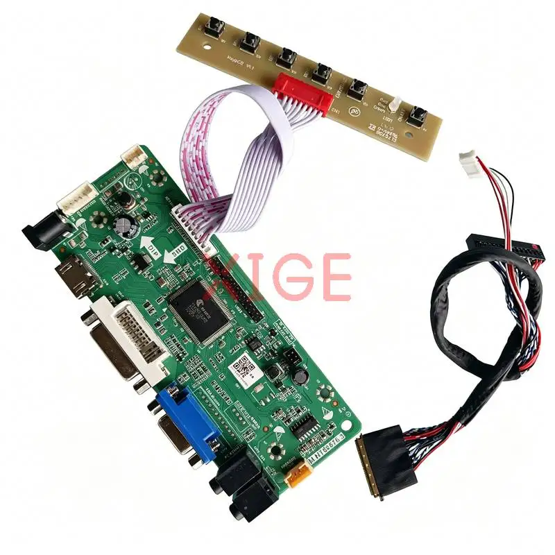 Controller Drive Board Fit LP156WF1 LP156WF4 LP156WFC LP156WF2 1920*1080 Laptop Panel 1920x1080 LVDS 40-Pin VGA DVI HDMI Kit DIY
Controller Drive Board Fit LP156WF1 LP156WF4 LP156WFC LP156WF2 1920*1080 Laptop Panel 1920x1080 LVDS 40-Pin VGA DVI HDMI Kit DIY