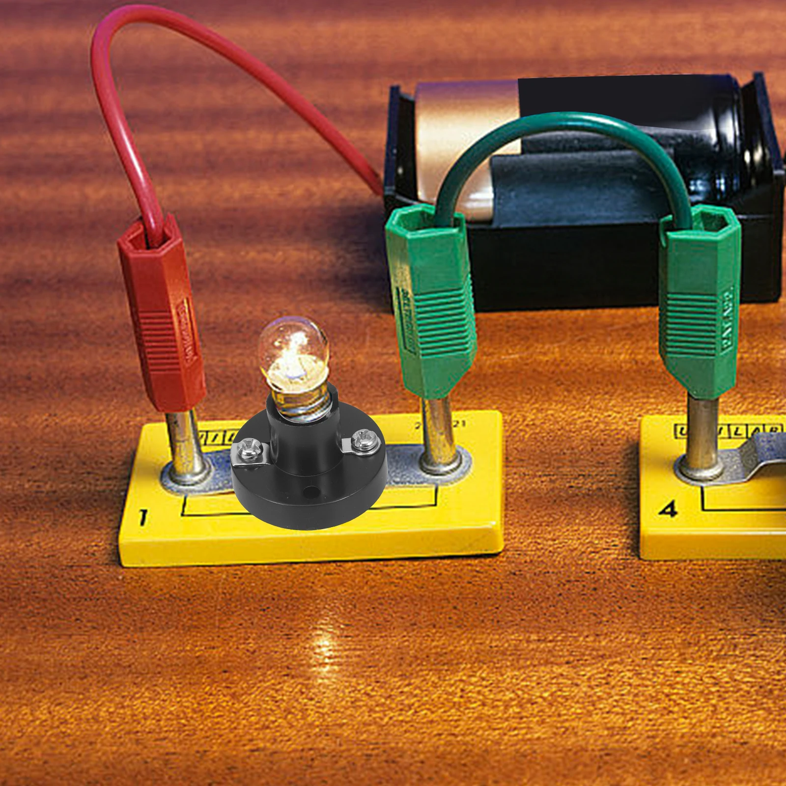 10Pcs Light Bulb Sockets Miniature Bulb Holder Stand for Teaching Experiments Lamp Base for Circuit Testing
10Pcs Light Bulb Sockets Miniature Bulb Holder Stand for Teaching Experiments Lamp Base for Circuit Testing