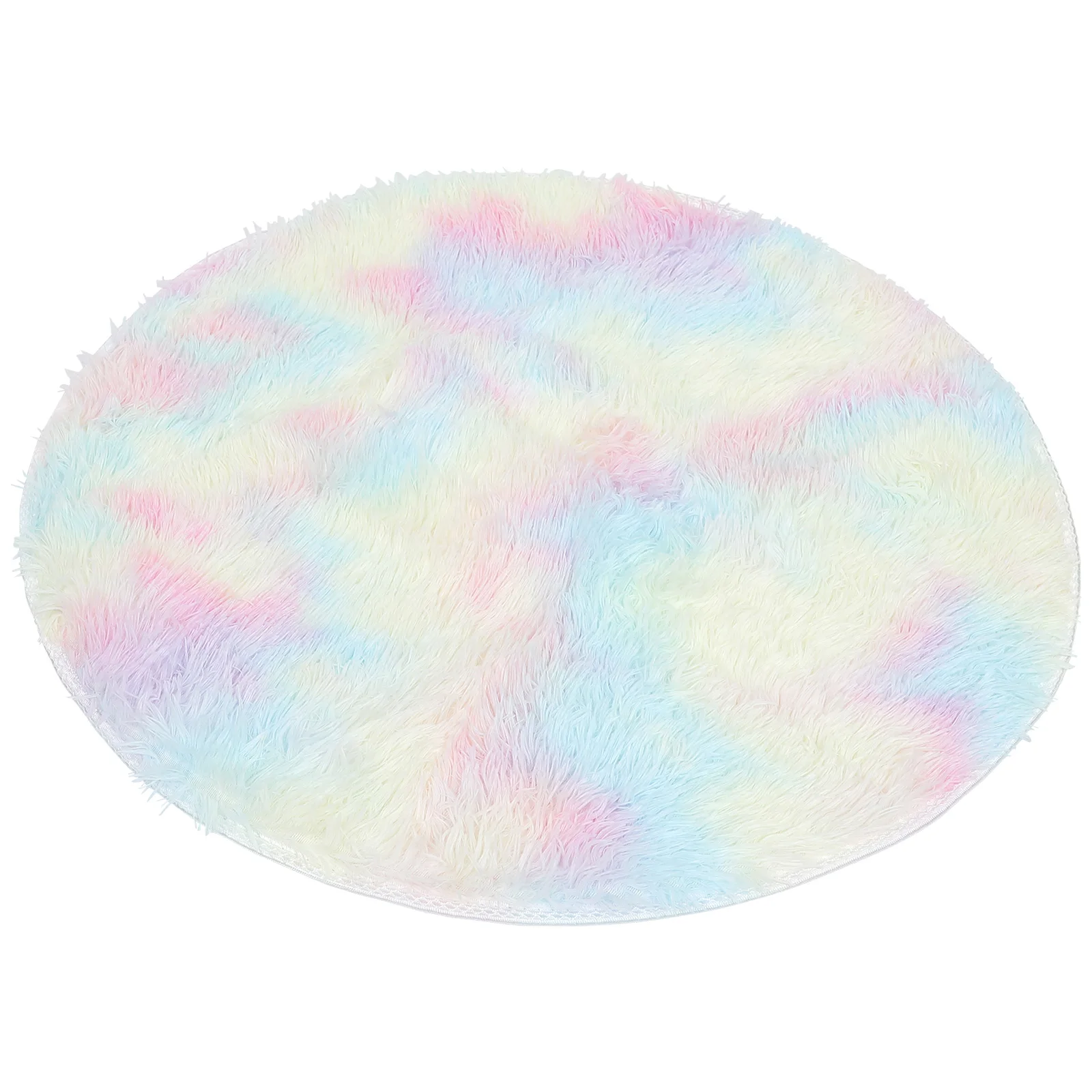 Round Polyester Bedroom Living Room Nordic Rainbow Colors Modern Bedroom Floor Carpet Decor Floor Mat 
Round Polyester Bedroom Living Room Nordic Rainbow Colors Modern Bedroom Floor Carpet Decor Floor Mat