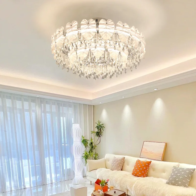 Home Decoration Advanced French Ceiling Light Living Room Light Master Light Bedroom Light Crystal Light
Home Decoration Advanced French Ceiling Light Living Room Light Master Light Bedroom Light Crystal Light