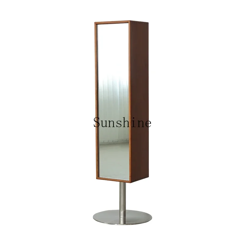 Solid wood full body mirror floor rotating full-length mirror Japanese bookshelf medieval storage cabinet
Solid wood full body mirror floor rotating full-length mirror Japanese bookshelf medieval storage cabinet