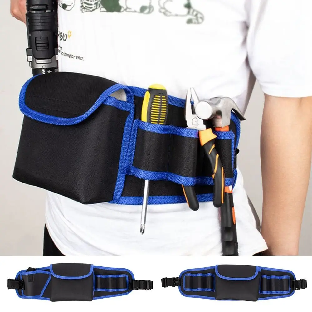 New Multifunctional Electric Tool Pocket Oxford Cloth Portable Wrench Pliers Electrician Bag Thickened Waist Pocket
New Multifunctional Electric Tool Pocket Oxford Cloth Portable Wrench Pliers Electrician Bag Thickened Waist Pocket