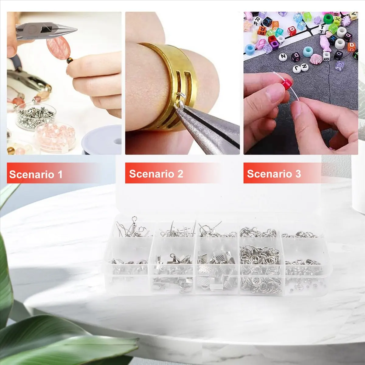 A24I Jewelry Findings Set Jewelry Making Kit Jewelry Findings Kit Jewelry Beading Making And Repair Tools Kit Pliers Silver Bead
A24I Jewelry Findings Set Jewelry Making Kit Jewelry Findings Kit Jewelry Beading Making And Repair Tools Kit Pliers Silver Bead