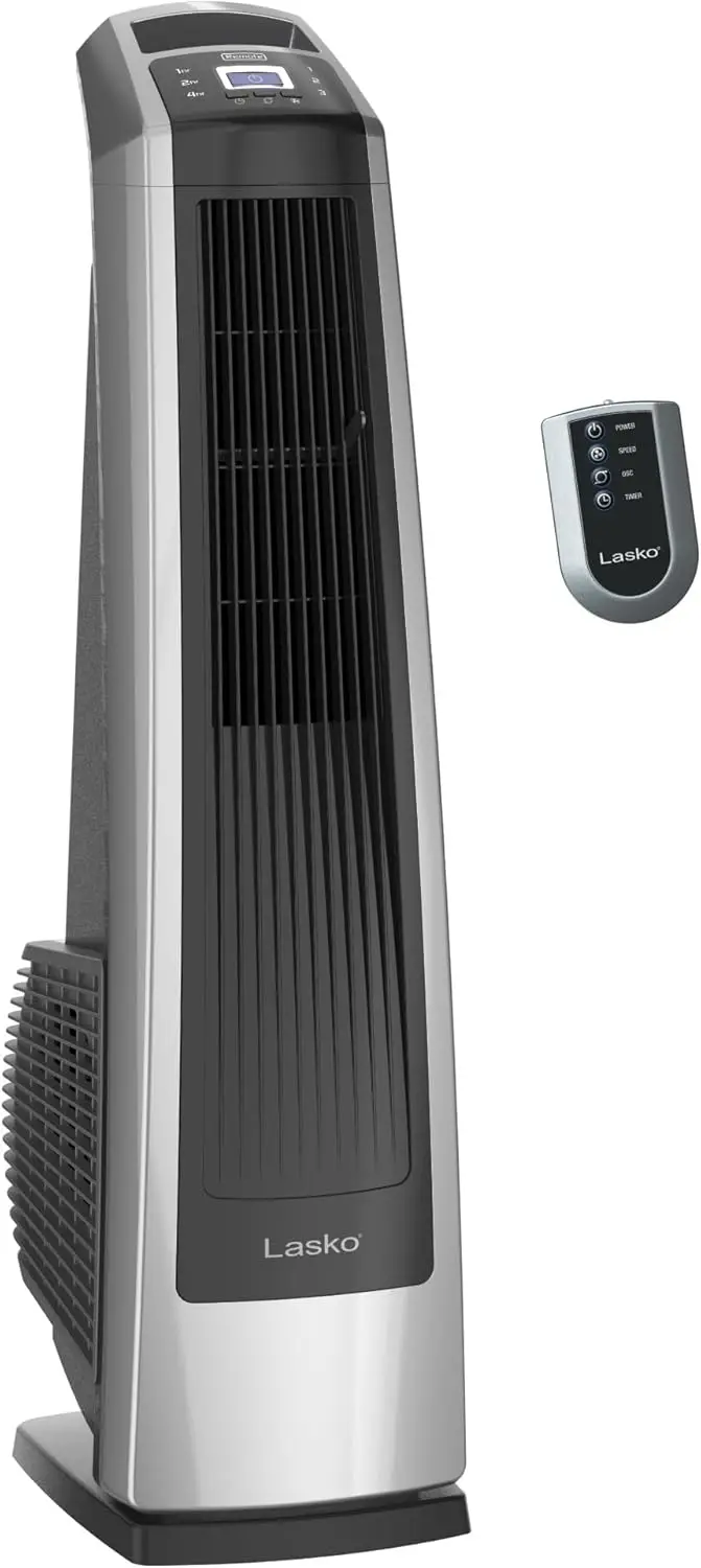 High Velocity Oscillating Tower Fan with Remote, Timer, 3 Speeds for Bedroom, Garage, Basement
High Velocity Oscillating Tower Fan with Remote, Timer, 3 Speeds for Bedroom, Garage, Basement
