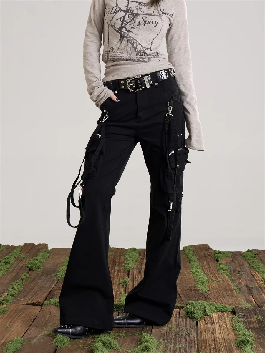 Женские брюки Onlpp American Retro Hot Girl Multi ket Work Pants: свободные, широкие, расклешенные, удлиненные, с эффектом стройности
Женские брюки Onlpp American Retro Hot Girl Multi ket Work Pants: свободные, широкие, расклешенные, удлиненные, с эффектом стройности