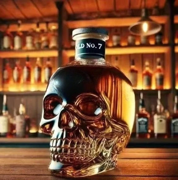 Bar Home Glass Decoration Ornament Whiskey Bottle Skull Ornament Desk Decoration Home Bar Decoration Accessories Figurine
Bar Home Glass Decoration Ornament Whiskey Bottle Skull Ornament Desk Decoration Home Bar Decoration Accessories Figurine