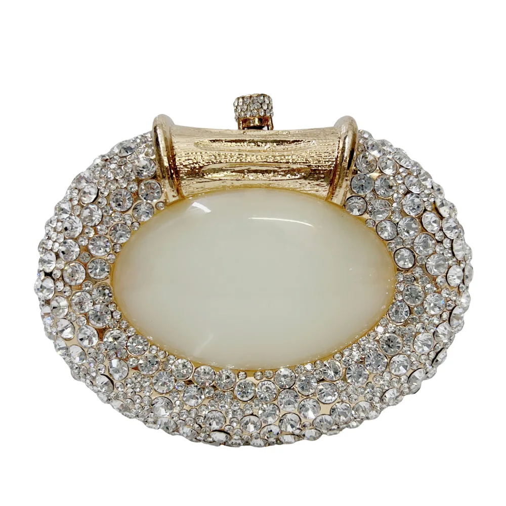 Luxury diamond-set new oval diamond-set dinner bag banquet diamond clutch women's bag messenger bag
Luxury diamond-set new oval diamond-set dinner bag banquet diamond clutch women's bag messenger bag