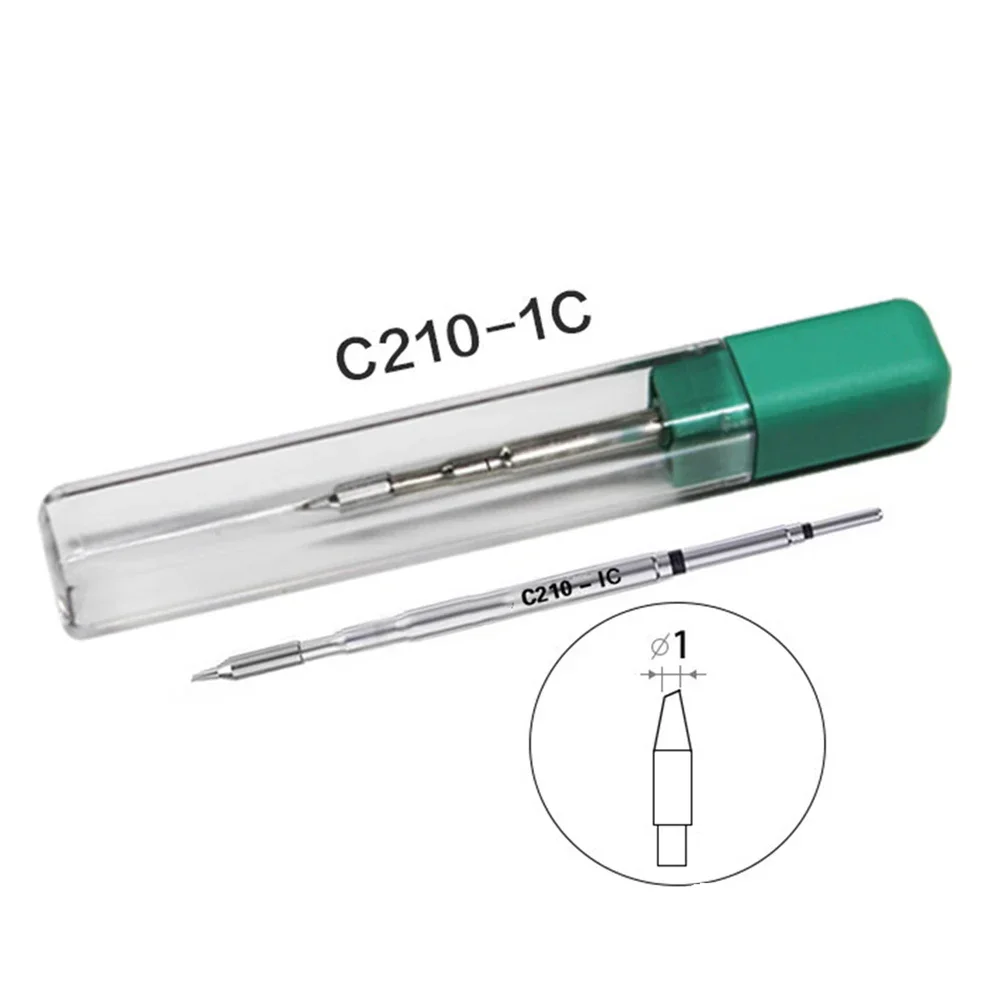 1pc C210 Soldering Iron Tips Heating Core Welding Tools Replacement Tips I K SI 1C For Soldering Station
1pc C210 Soldering Iron Tips Heating Core Welding Tools Replacement Tips I K SI 1C For Soldering Station