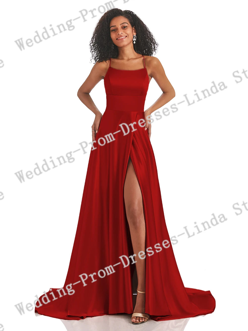 Elegant Sexy Red Slit Spaghetti Strap Birthday Party Prom Dress Evening Dresses Long Gowns
Elegant Sexy Red Slit Spaghetti Strap Birthday Party Prom Dress Evening Dresses Long Gowns