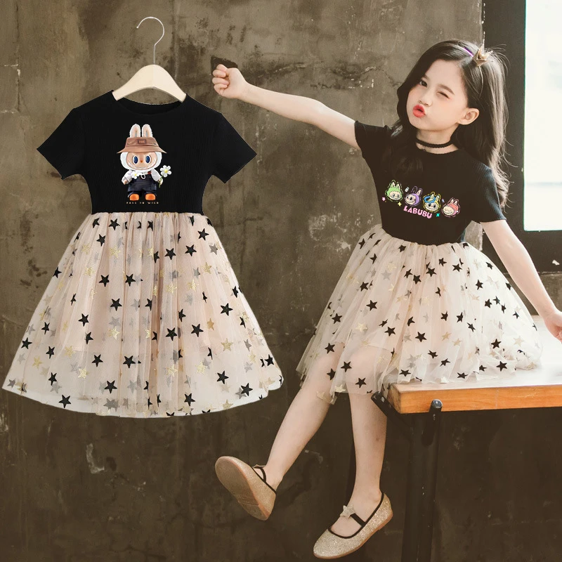 Labubu Original Girl Dress Children Kawaii Anime Pattern Skirt Kid Summer Trendy Fashion Cute Princess Dress Labubu Clothes Gift
Labubu Original Girl Dress Children Kawaii Anime Pattern Skirt Kid Summer Trendy Fashion Cute Princess Dress Labubu Clothes Gift