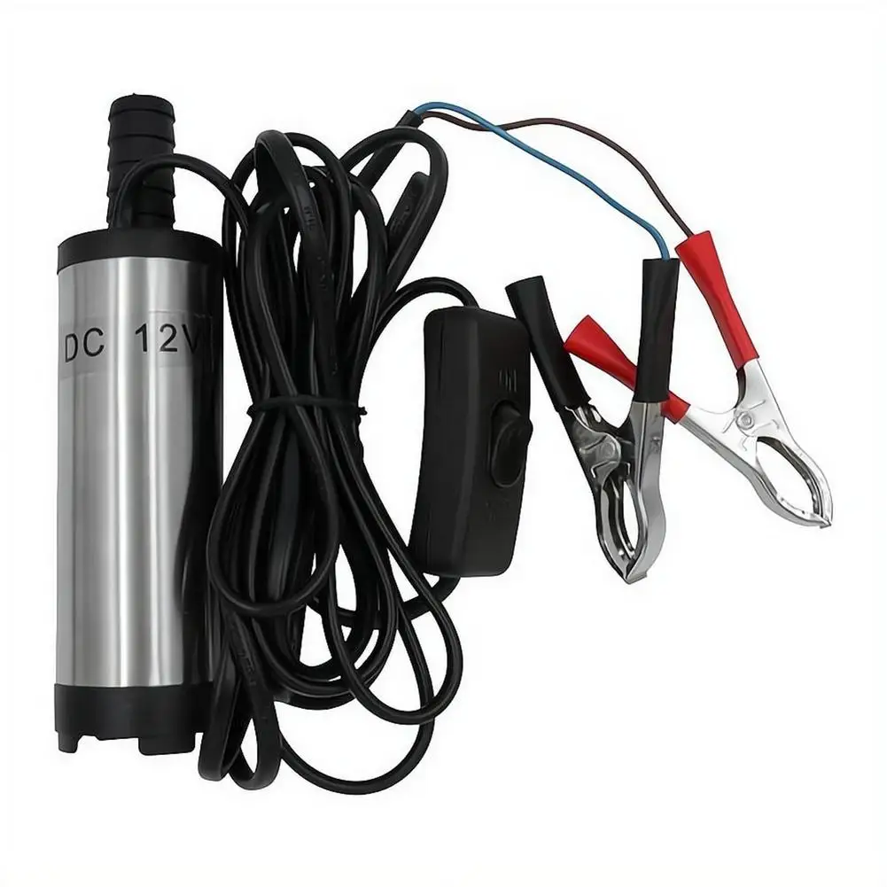 Submersible Oil Pump High Flow Stainless Steel for Diesel Kerosene Water Transfer with Battery Clamps Agricultural Marine Use
Submersible Oil Pump High Flow Stainless Steel for Diesel Kerosene Water Transfer with Battery Clamps Agricultural Marine Use