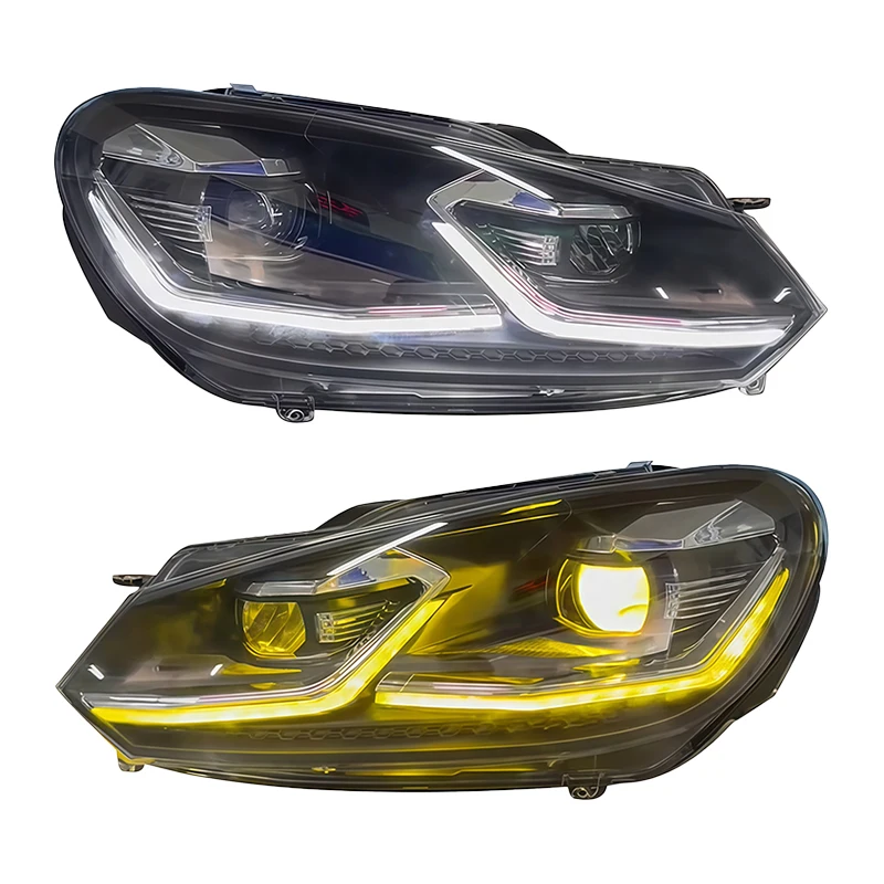 For Volkswagen Golf 6 2010 2012 MK6 Auto Part Halogen Headlamp Head Light Upgrade Dual Lens Yellow LED Golf 6 Headlight
For Volkswagen Golf 6 2010 2012 MK6 Auto Part Halogen Headlamp Head Light Upgrade Dual Lens Yellow LED Golf 6 Headlight