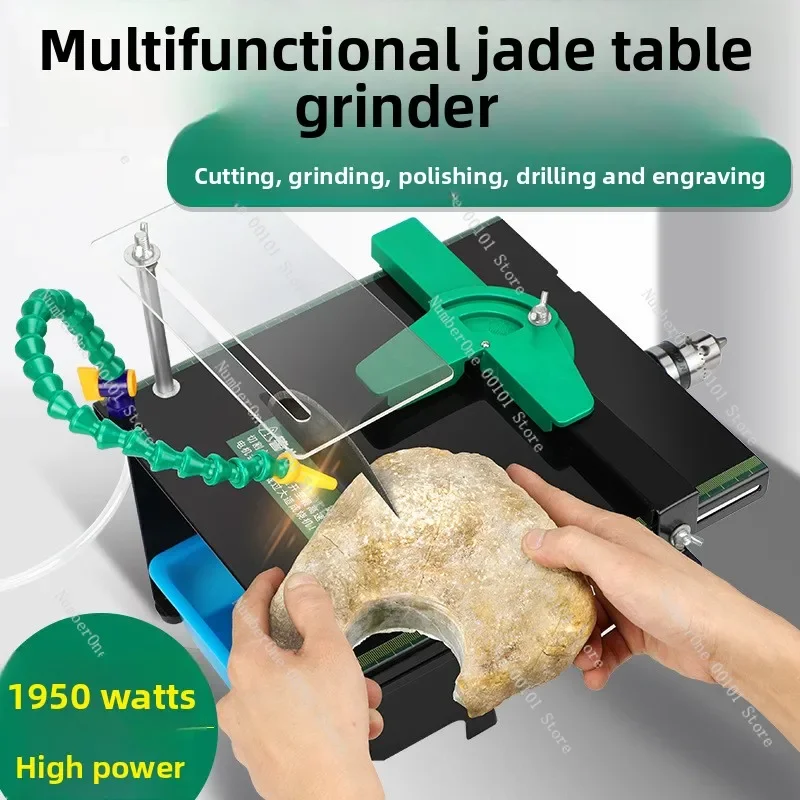 High Power 1950W Bench Grinder | Small Cutting, Grinding & Polishing Table Saw for Engraving
High Power 1950W Bench Grinder | Small Cutting, Grinding & Polishing Table Saw for Engraving