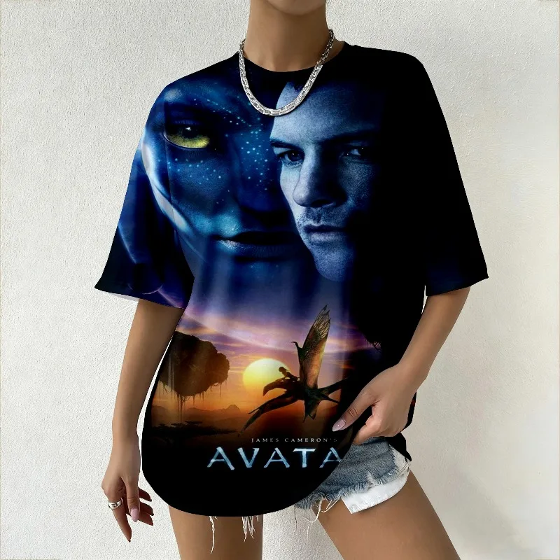 Summer Fashion Avatar Printed Top Disney Brand Women's Y2K Oversized T-Shirt, Ideal for Fashion Street Loose-Fit Women's Clothes
Summer Fashion Avatar Printed Top Disney Brand Women's Y2K Oversized T-Shirt, Ideal for Fashion Street Loose-Fit Women's Clothes