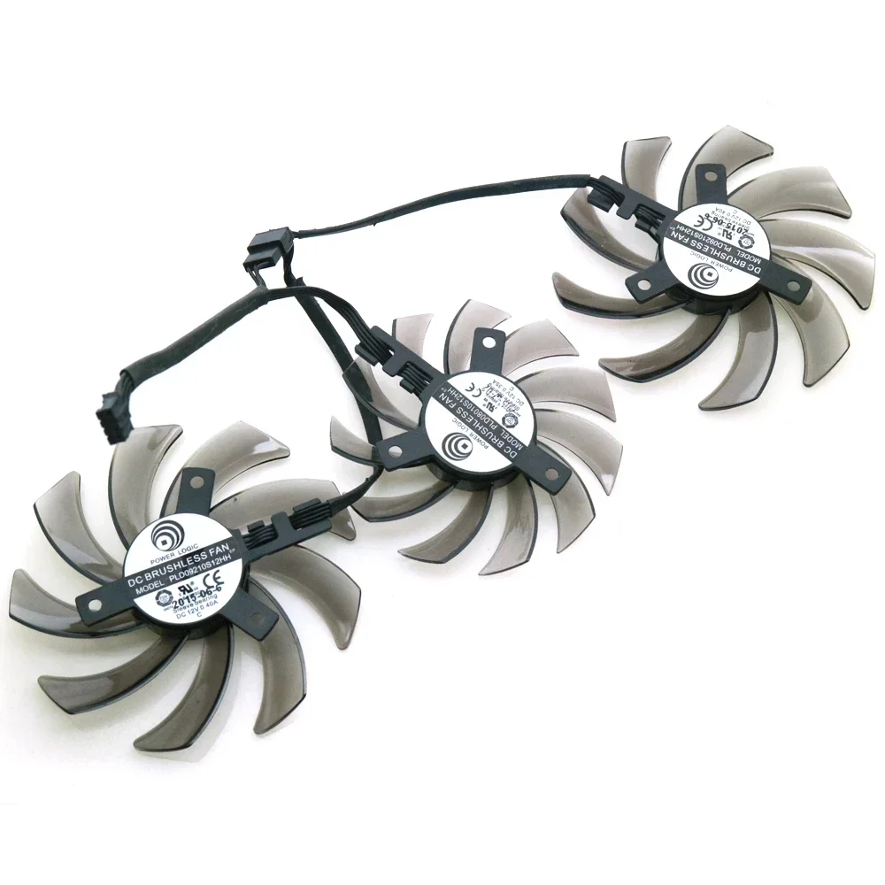 PLD09210S12HH PLD08010S12HH DC12V 4Pin 4Wire VGA Fan For GEFORCE GTX1080TI 980TI 1070 1060 RX580 570 Graphics Card Fan
PLD09210S12HH PLD08010S12HH DC12V 4Pin 4Wire VGA Fan For GEFORCE GTX1080TI 980TI 1070 1060 RX580 570 Graphics Card Fan