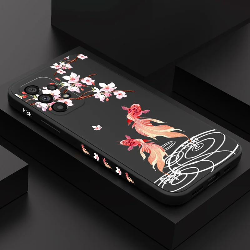 Peach Blossom Carp Case For Samsung Galaxy A73 A53 A33 A23 A13 A03 A72 A52 A52S A32 A22 A12 A02 A02S A71 A51 A31 A21S 4G 5G Cove
Peach Blossom Carp Case For Samsung Galaxy A73 A53 A33 A23 A13 A03 A72 A52 A52S A32 A22 A12 A02 A02S A71 A51 A31 A21S 4G 5G Cove