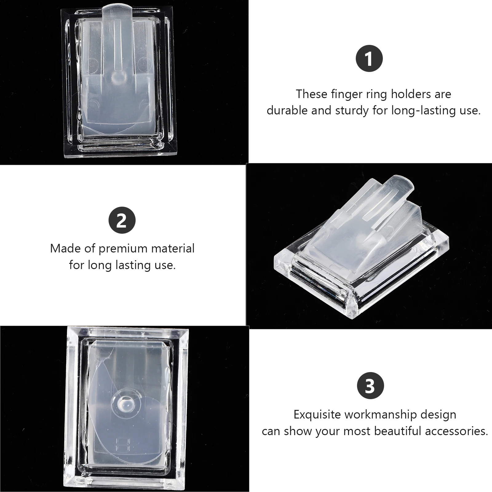 Display Stand Ring Rings Accessory Organizer Jewelry for Vendors Plastic Holder
Display Stand Ring Rings Accessory Organizer Jewelry for Vendors Plastic Holder