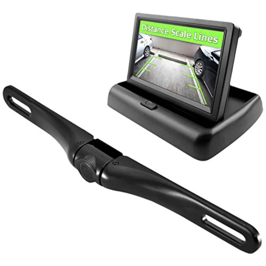 Backup Rear View Car Camera Monitor Screen and Alarm Parking Sensors System Reverse Safety Distance Scale Lines Waterproof Nigh
Backup Rear View Car Camera Monitor Screen and Alarm Parking Sensors System Reverse Safety Distance Scale Lines Waterproof Nigh