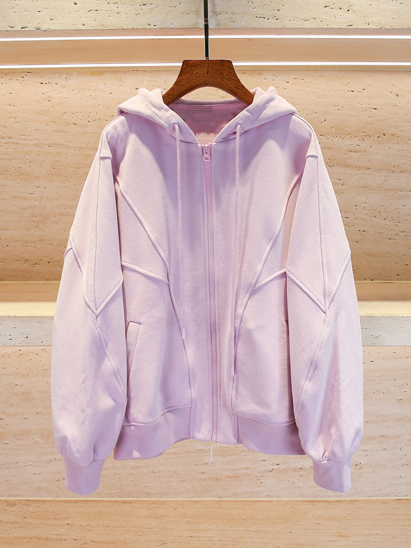 Sweet Loose Fitting Hoodie Jaet Polyester Fiber Long Sve round Ne Zipper Closure Commute Sle Regular Length Coat
Sweet Loose Fitting Hoodie Jaet Polyester Fiber Long Sve round Ne Zipper Closure Commute Sle Regular Length Coat