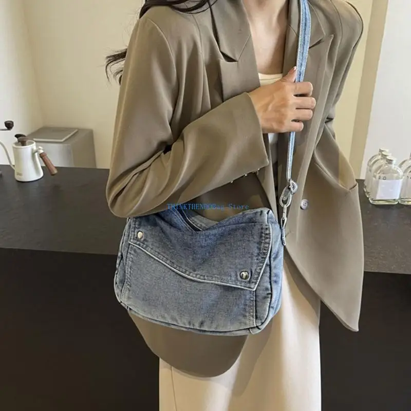 63HC Multi Pocket Jeans Crossbody Bag for Men and Women Practical Shoulder Purse
63HC Multi Pocket Jeans Crossbody Bag for Men and Women Practical Shoulder Purse