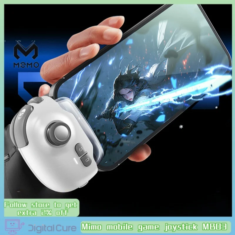 Mimo Mobile Game Joystick Mb03 Game Controller Wireless One Click Combo Shadow Button Intelligent Pressure Gun Phone Tablet
Mimo Mobile Game Joystick Mb03 Game Controller Wireless One Click Combo Shadow Button Intelligent Pressure Gun Phone Tablet