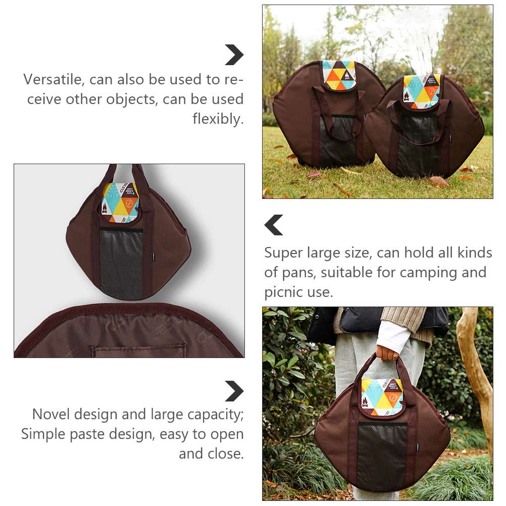 1pc Portable Pan Storage Bag Waterproof Outdoor Tableware Organizer Large Size Camping Handbag For Picnic Barbecue
1pc Portable Pan Storage Bag Waterproof Outdoor Tableware Organizer Large Size Camping Handbag For Picnic Barbecue