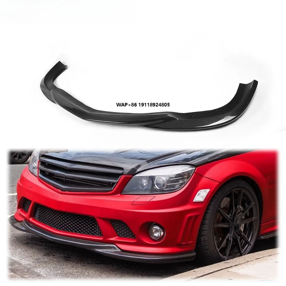 Carbon Fiber Front Bumper Lip Spoiler Fit for 2009-2010 W204 C63
Carbon Fiber Front Bumper Lip Spoiler Fit for 2009-2010 W204 C63