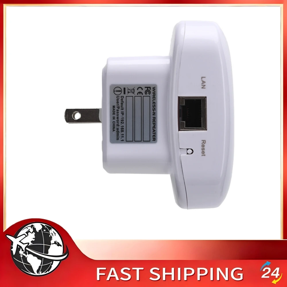 Integrated Antenna WiFi Repeater WiFi Range Extender Signal Amplifier Repeater Support 2.4GHz WLAN 300M WiFi Range Extender
Integrated Antenna WiFi Repeater WiFi Range Extender Signal Amplifier Repeater Support 2.4GHz WLAN 300M WiFi Range Extender