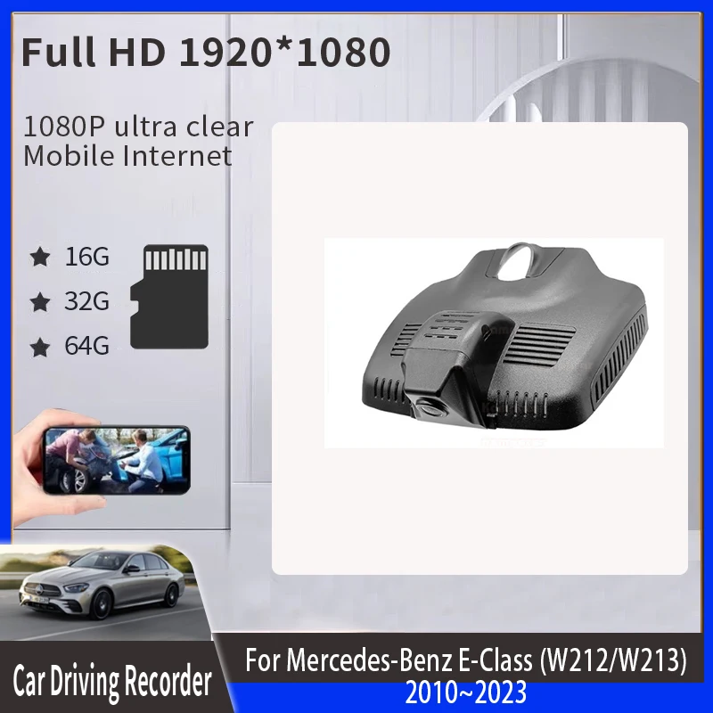 Для Mercedes-Benz E-Class W212 W213 2010 ~ 2023 Автомобильная видеорегистратор для дорожной коробки Видеорегистратор Камера заднего вида Плеер Автоаксессуары
Для Mercedes-Benz E-Class W212 W213 2010 ~ 2023 Автомобильная видеорегистратор для дорожной коробки Видеорегистратор Камера заднего вида Плеер Автоаксессуары
