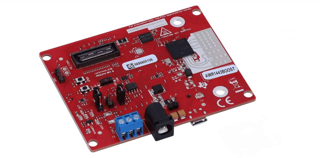 AWR1443BOOST 76/81 ГГц Оценочный модуль автомобильного радарного датчика AWR1443 Миллиметровая волна
AWR1443BOOST 76/81 ГГц Оценочный модуль автомобильного радарного датчика AWR1443 Миллиметровая волна