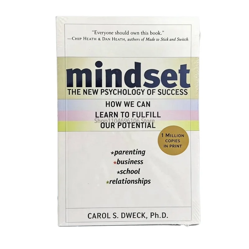 Mindset The New Psychology Of Success English Book by Carol S. Dweck Foreign Literature Inspirational Book
Mindset The New Psychology Of Success English Book by Carol S. Dweck Foreign Literature Inspirational Book