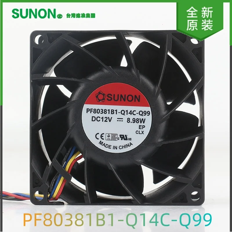 Original PF80381B1-Q14C-Q99 12V 8.98W PWM speed control chassis cooling fan with 8038 80X80X38MM 8CM size
Original PF80381B1-Q14C-Q99 12V 8.98W PWM speed control chassis cooling fan with 8038 80X80X38MM 8CM size