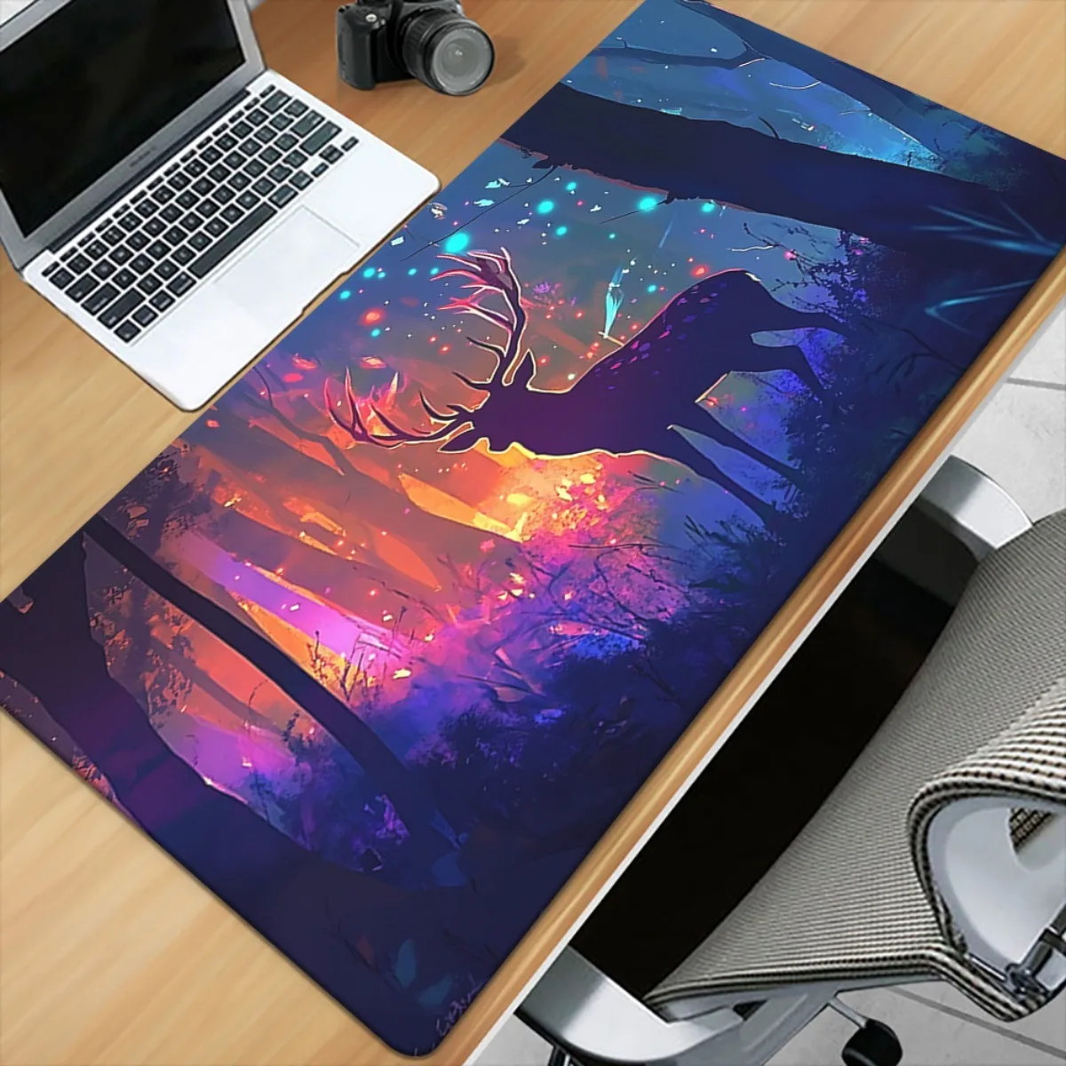 Rubber Gaming Mouse Pad Deer Pattern Non-Slip for Office Computer Laptop Desk and Gaming Keyboard Setup
Rubber Gaming Mouse Pad Deer Pattern Non-Slip for Office Computer Laptop Desk and Gaming Keyboard Setup