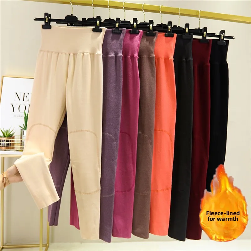 Женское термобелье на подкладке, облегающие до колена, осенне-зимнее нижнее белье с высокой талией, хлопковые леггинсы, брюки
Женское термобелье на подкладке, облегающие до колена, осенне-зимнее нижнее белье с высокой талией, хлопковые леггинсы, брюки