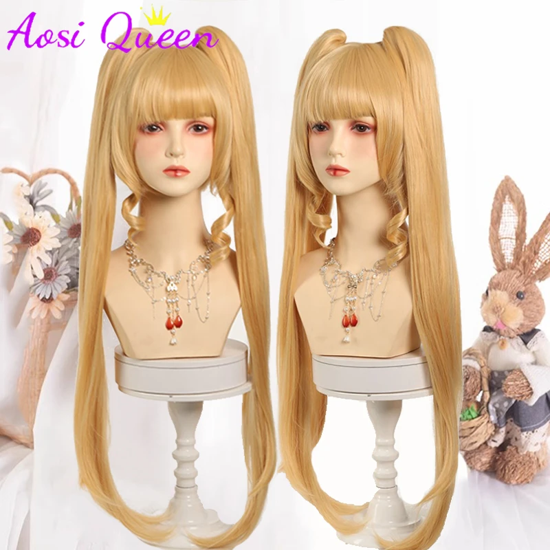 AOSI Cosplay Wig 80cm Long Ponytails Short Hair Straight Pigtails Women Universal Heat Resistant Synthetic Hair Wig + Wig Cap
AOSI Cosplay Wig 80cm Long Ponytails Short Hair Straight Pigtails Women Universal Heat Resistant Synthetic Hair Wig + Wig Cap