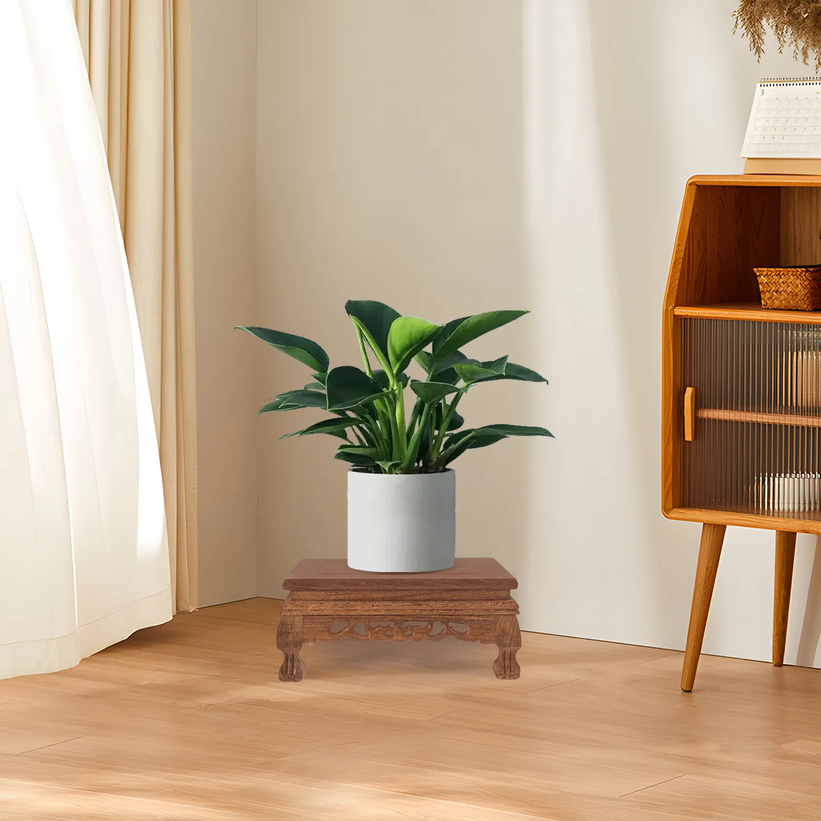 Wooden Chicken Wood Buddha Statue Base Bonsai Holder Plant Stand Indoor Flowerpot Display Shelf Home Ornament Rack 
Wooden Chicken Wood Buddha Statue Base Bonsai Holder Plant Stand Indoor Flowerpot Display Shelf Home Ornament Rack