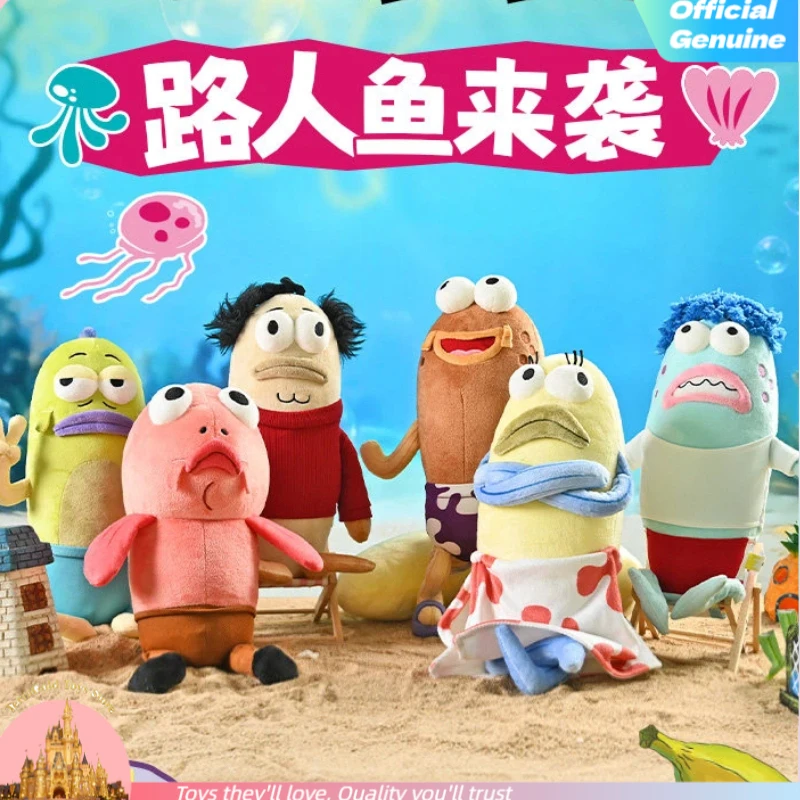 New Genuine SpongeBob Blind Box Bikini Bottom Passerby Fish Mystery Box Plush Keyring Doll Ornament Friend Gift Toy Trendy Play
New Genuine SpongeBob Blind Box Bikini Bottom Passerby Fish Mystery Box Plush Keyring Doll Ornament Friend Gift Toy Trendy Play
