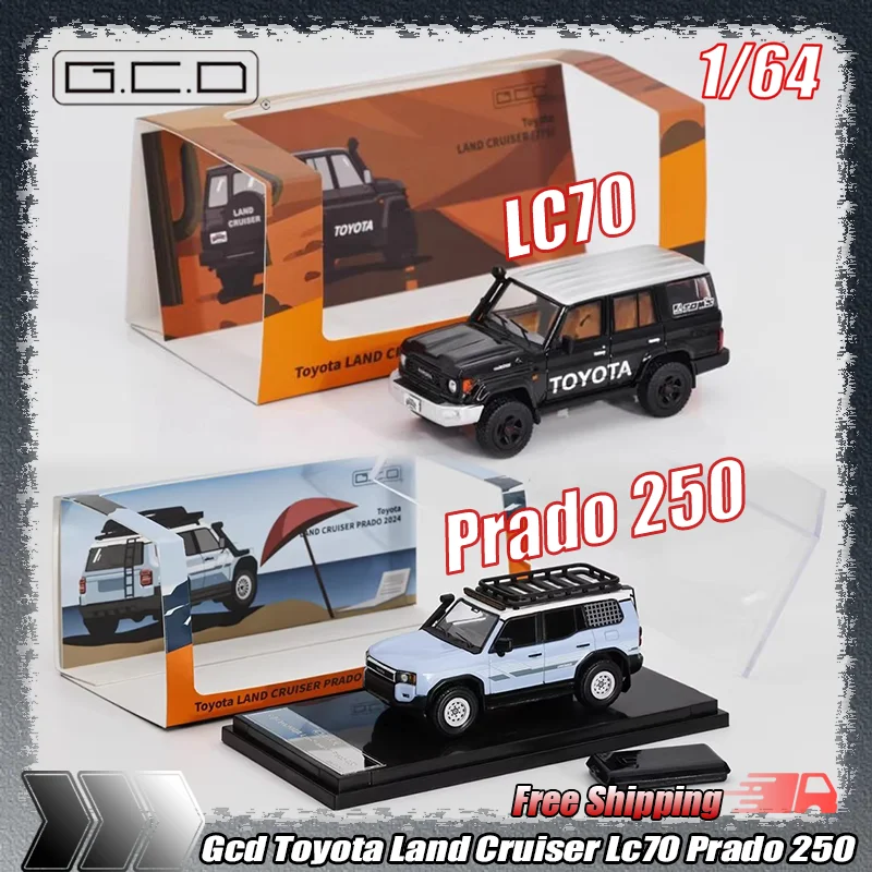 Новое поступление: Коллекционная модель внедорожника Toyota Land Cruiser LC70 Prado 250 в масштабе 1:64, литая из металла, серия Toms
Новое поступление: Коллекционная модель внедорожника Toyota Land Cruiser LC70 Prado 250 в масштабе 1:64, литая из металла, серия Toms