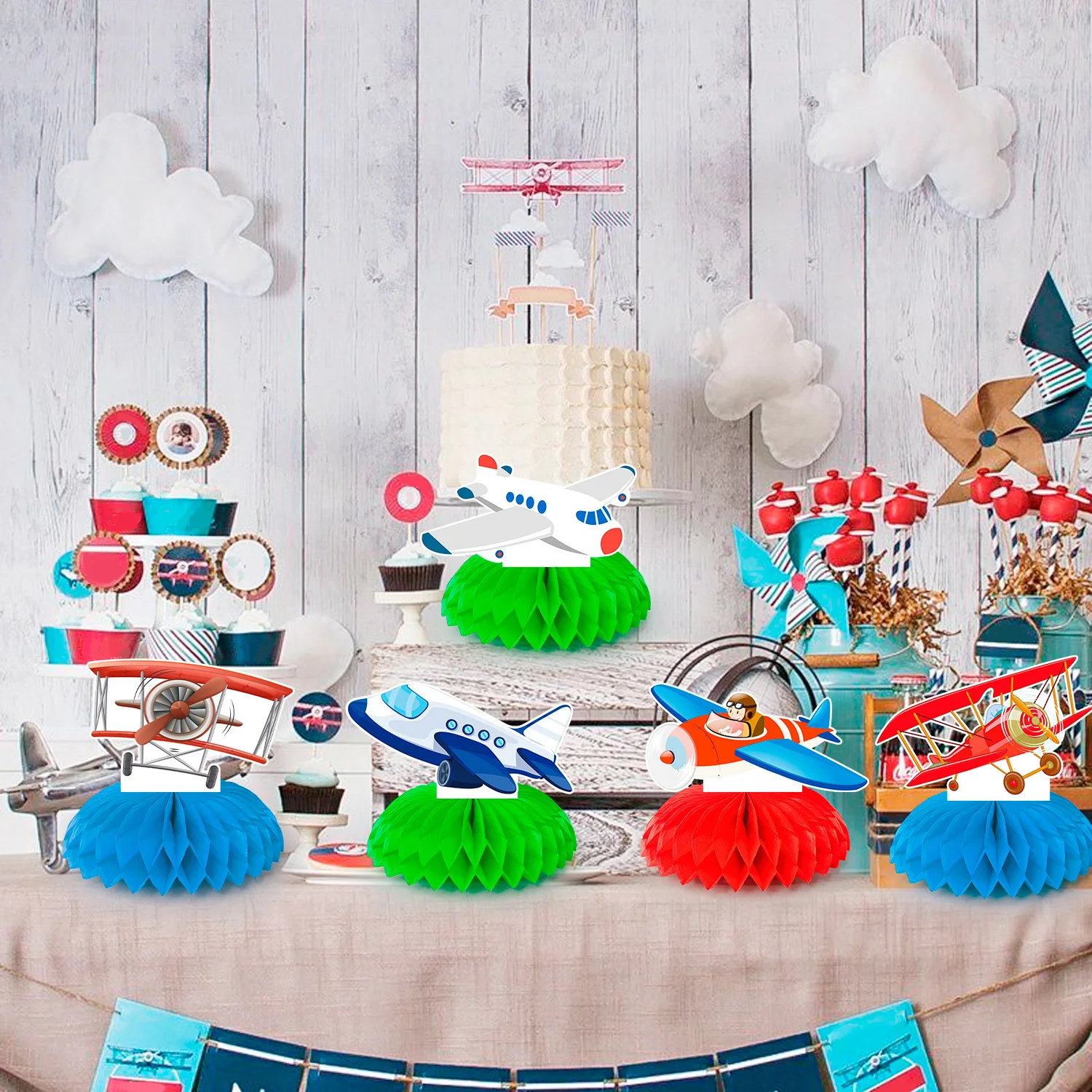 Honeycomb Centerpieces, 9 Pcs Airplane Honeycomb Centerpieces, Aircraft Centerpieces&Airplane Party Centerpieces
Honeycomb Centerpieces, 9 Pcs Airplane Honeycomb Centerpieces, Aircraft Centerpieces&Airplane Party Centerpieces