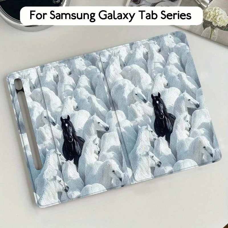 Cartoon Creative Horse Art For Samsung Galaxy Tab S10 S9 S8 S7 FE Lite Soft Flexible Support Tablet Case Gift
Cartoon Creative Horse Art For Samsung Galaxy Tab S10 S9 S8 S7 FE Lite Soft Flexible Support Tablet Case Gift
